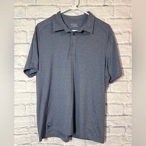 UNTUCKit Men's Blue Polo Shirt, XL